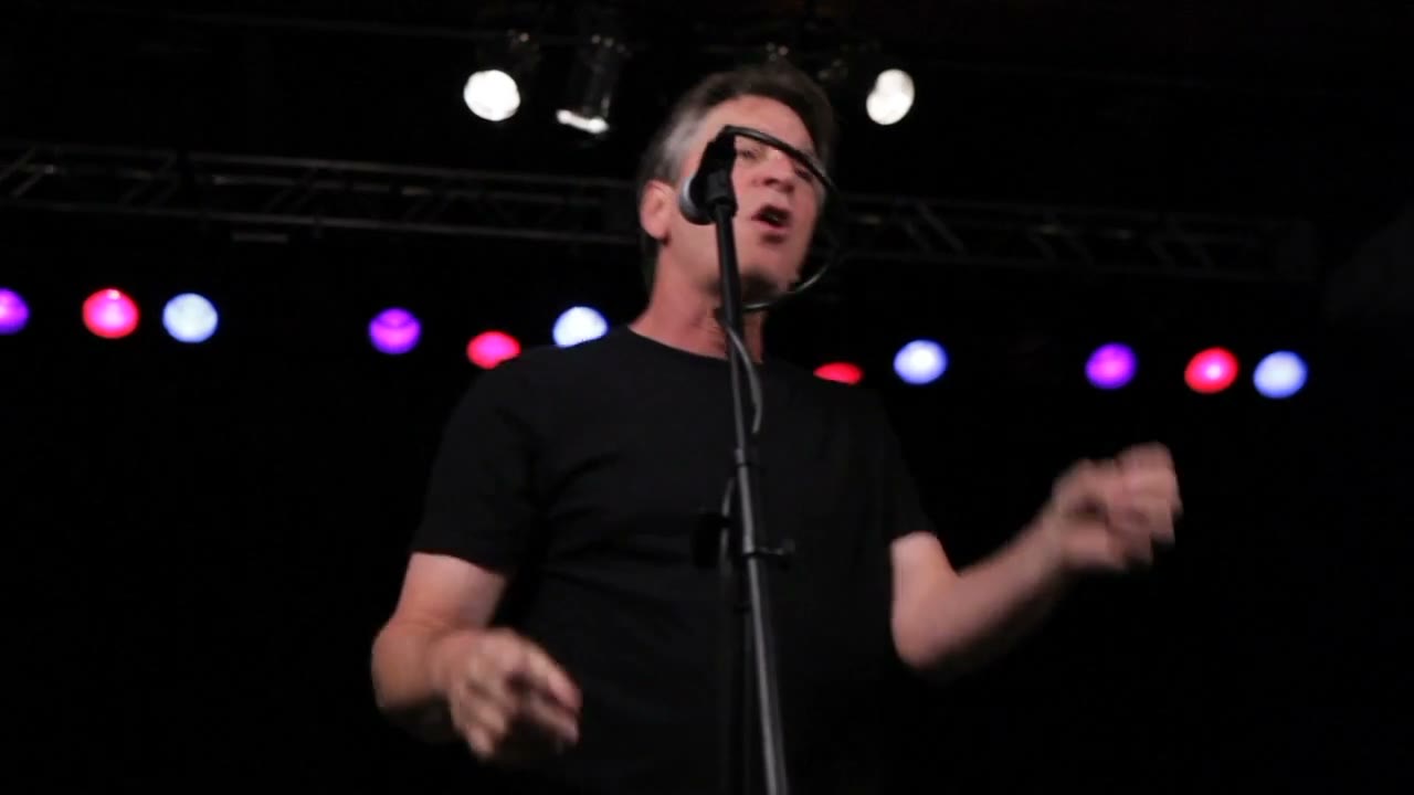 Steve March-Tormé performing Hit the Road Jack